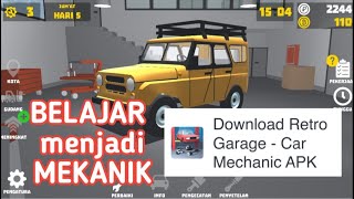 belajar menjadi mekanik mobil - retro garage android - gameplay retro garage screenshot 5