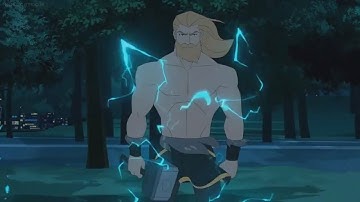 THOR(full power) vs BLACK PANTHER (Epic Battle) Full Fight | Marvel