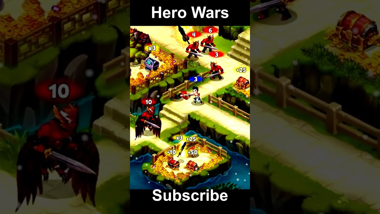 Hero Wars #shorts #viralshorts #ytshort || Hero Games || Hero Wars ADs game 705