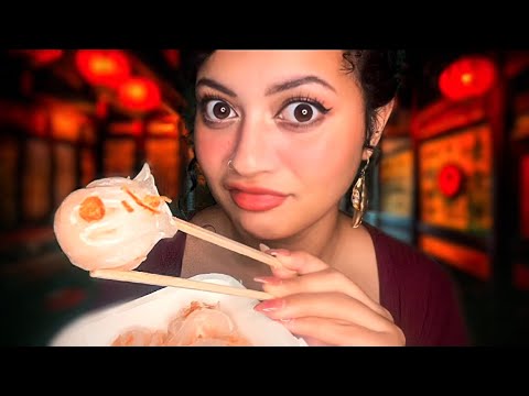 ASMR RUDE Girl Food Critic Roleplay 🥟 ( Soft Spoken British Accent )