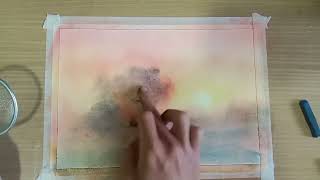 Art for teacher G8 ม2 Landscape Soft-pastel screenshot 2