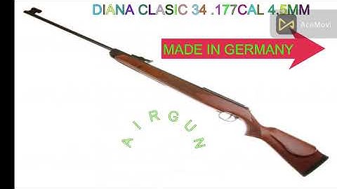 DIANA 34 CLASIC  AIRGUN .177CAL 4.5MM SPORTS ACCURACY PRACTICE PELLET AIRGUN MADE IN GERMANY.