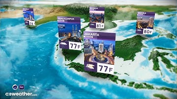 After Effects Weather Project Template - Asia