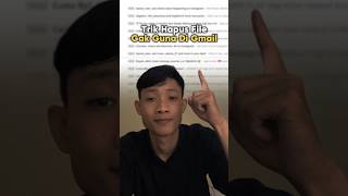 Hapus Email Gak Perlu Satu Persatu Ya