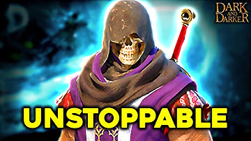 This Wizard Build is UNSTOPPABLE on the NEW MAP in Dark and Darker!