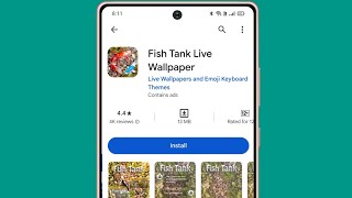 Fish Tank Live Wallpaper App Kaise Use Kare || How To Use Tank Live Wallpaper App screenshot 4