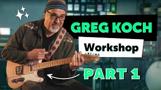 Greg Koch explains Chicken Picking and Travis Picking (Tutorial)