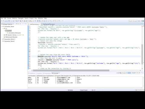 Apache Cassandra Java