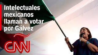 Grupo de intelectuales mexicanos llama a votar por Xóchitl para 'defender la democracia amenazada'