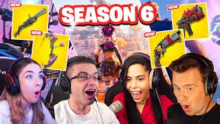 LG Reacts to Fortnite Season 6 ft. Nick Eh 30, Chica, Muselk & Fresh