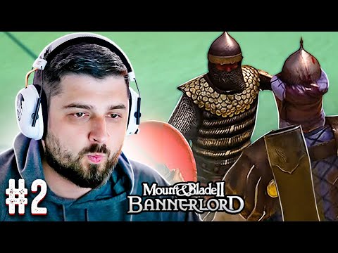 Видео: ГРАБИТЕЛИ НЕ ПОМЕХА - Mount & Blade II Bannerlord #2 ХАРДКОР