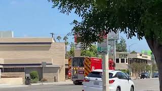 LAFD NEW Engine 93 Responding