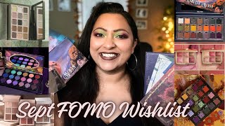 SEPTEMBER 2026 FOMO MAKEUP WISHLIST! 🎃 | SO MUCH NEW MAKEUP! | SMITHY SONY