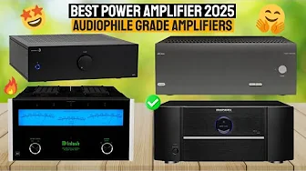 Best Power Amplifier for Home Theater 2025 | Top 5 Power Amplifiers for Ultimate Sound System