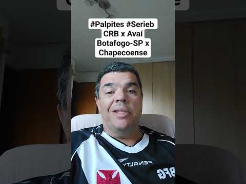 #Palpites #Serieb CRB x Avaí Botafogo-SP x Chapecoense