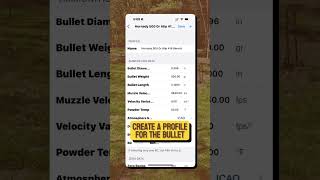 How to Build a Ballistic Chart (The Easy Way)
