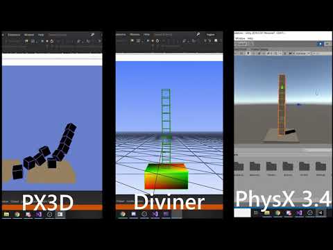 Custom Physics Engine Stability Comparison
