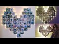 Heart shape wall hanging photo frame | Home Decor Idea | Art and Craft | Vin's World | Ep :11