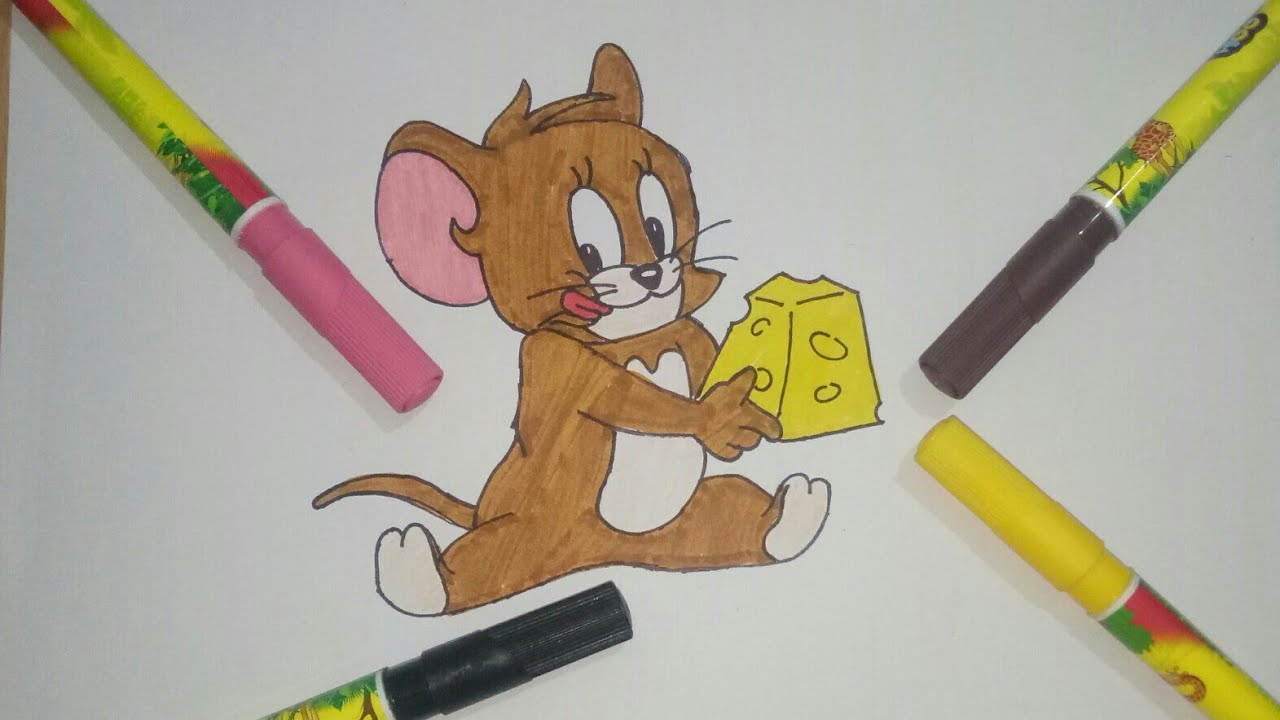 How to draw jerry easy step by step || Tom and Jerry drawing - video  Dailymotion