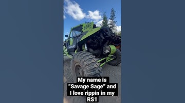 My name is Savage Sage and I love ripping in my RS1 🤙🏼🚀