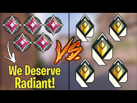 Valorant: 5 Immortal who think they deserve Radiant VS 5 Actual Radiant Players!