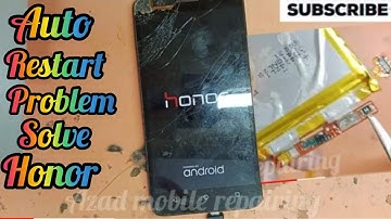 honor phone auto restart problem on off hota hai