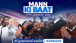 Mann Ki Baat Kannada Edition - In Pm Modi’s Voice | 130th Episode | Ai Generated