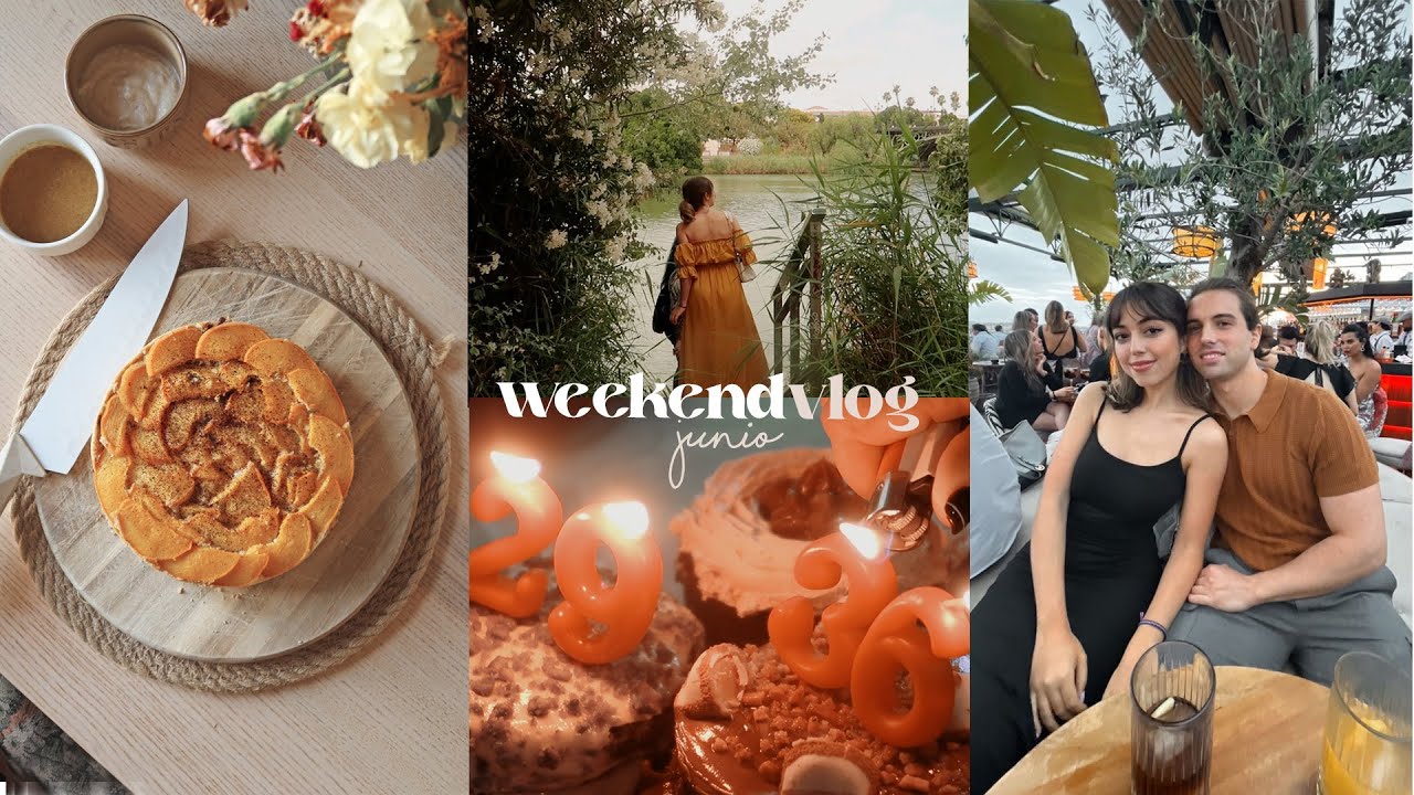 vlog 🎂 l tarta de melocotón, cumpliendo los 'veintitodos' y dos restaurantes nuevos