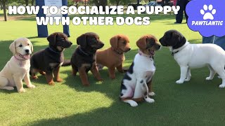 How to SOCIALIZE a PUPPY With Other DOGS 🐶 | Dog Tips by Vibeza - Paw 24 views 8 months ago 4 minutes, 24 seconds