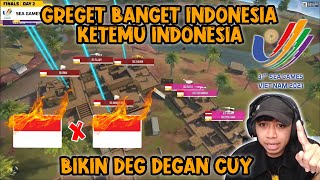 GREGET.. INDONESIA VS INDONESIA DI KALAHARI!! || SEA GAMES DAY 2 MATCH 2
