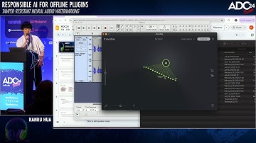 Responsible AI for Offline Plugins - Tamper-Resistant Neural Audio Watermarking - Kanru Hua ADC 2024