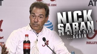 Nick Saban doesn't like reporter's question on Alabama's 'sluggish start' vs Tennessee