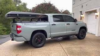 iKamper Skycamp 2.0 Roof Top Tent Installed on my 2021 Toyota Tundra TRD Pro!