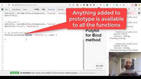 JavaScript Interview Mastery - Code/Polyfill your own Bind method