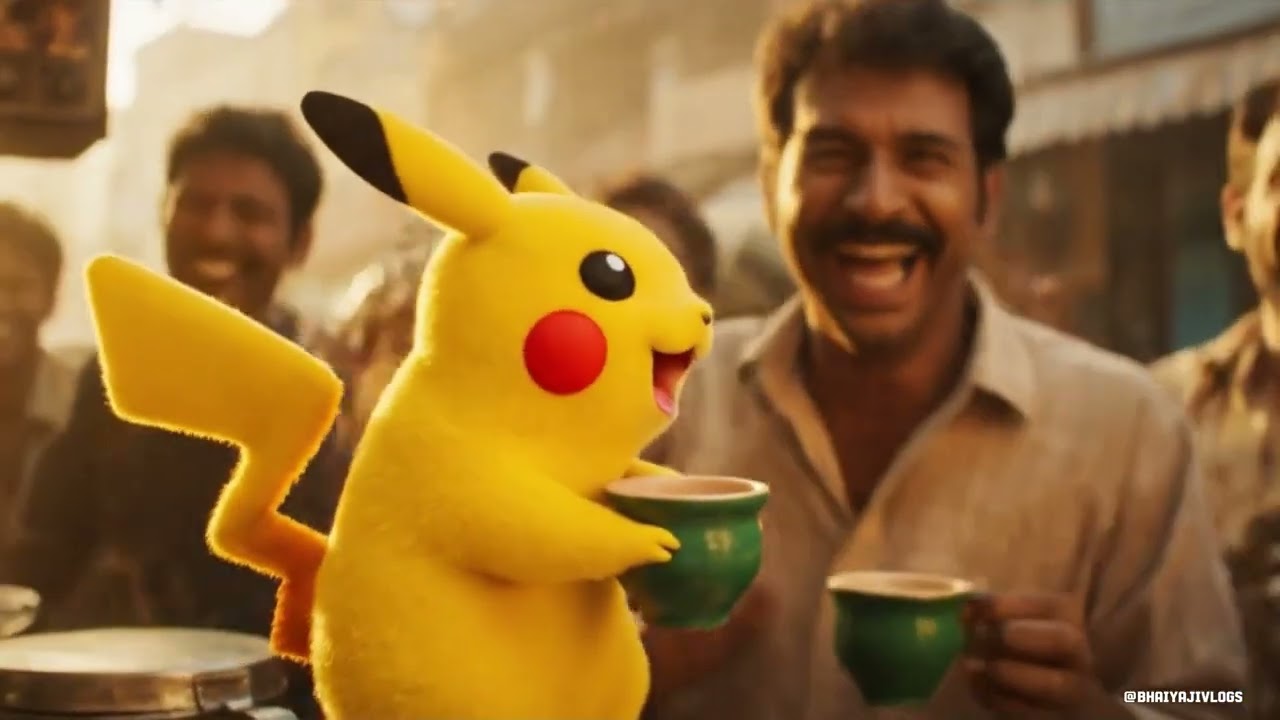 Pokèmon In India | Made With Veo3 AI