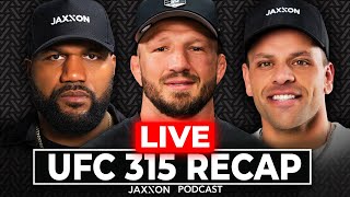 LIVE! UFC 315 RECAP - with Rampage Jackson, TJ Dillashaw, and Bear Degidio