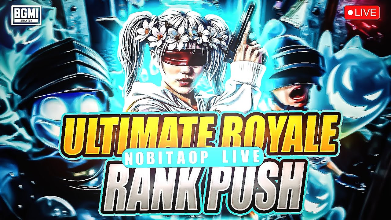 BGMI Ultimate Royale Rank Push Live 🔴 | Intense Fights | BGMI 4.0 ...