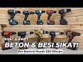 10 BOR CORDLESS MURAH TERBAIK 2026 | Bor Baterai Kuat Untuk Tembok Beton, Besi & Kayu