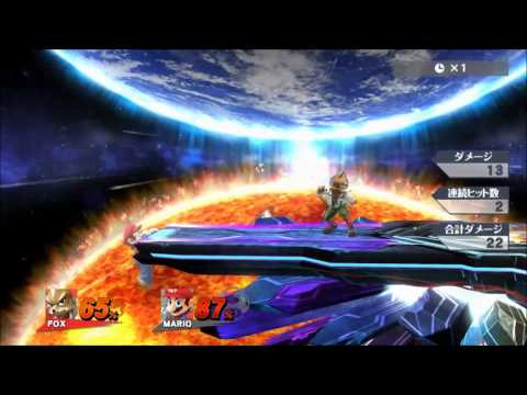 SSB4　フォックス　上強空後