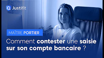 Comment annuler une saisie sur compte ?