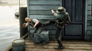 Red Dead Redemption 2  Funny & Brutal Ragdolls Vol.157 [4K/60FPS]