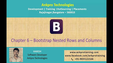 Bootstrap Chapter 6 – Bootstrap Nested Rows and Columns