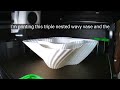 3D printed hanging lamp shade Timelapse video from Bambulab P1S