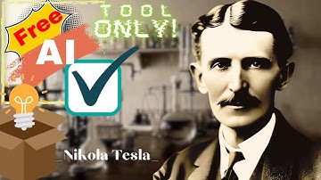 "Nikola Tesla Unveils: My Extraordinary Journey" Using FREE AI Tools Only(Amazing results)