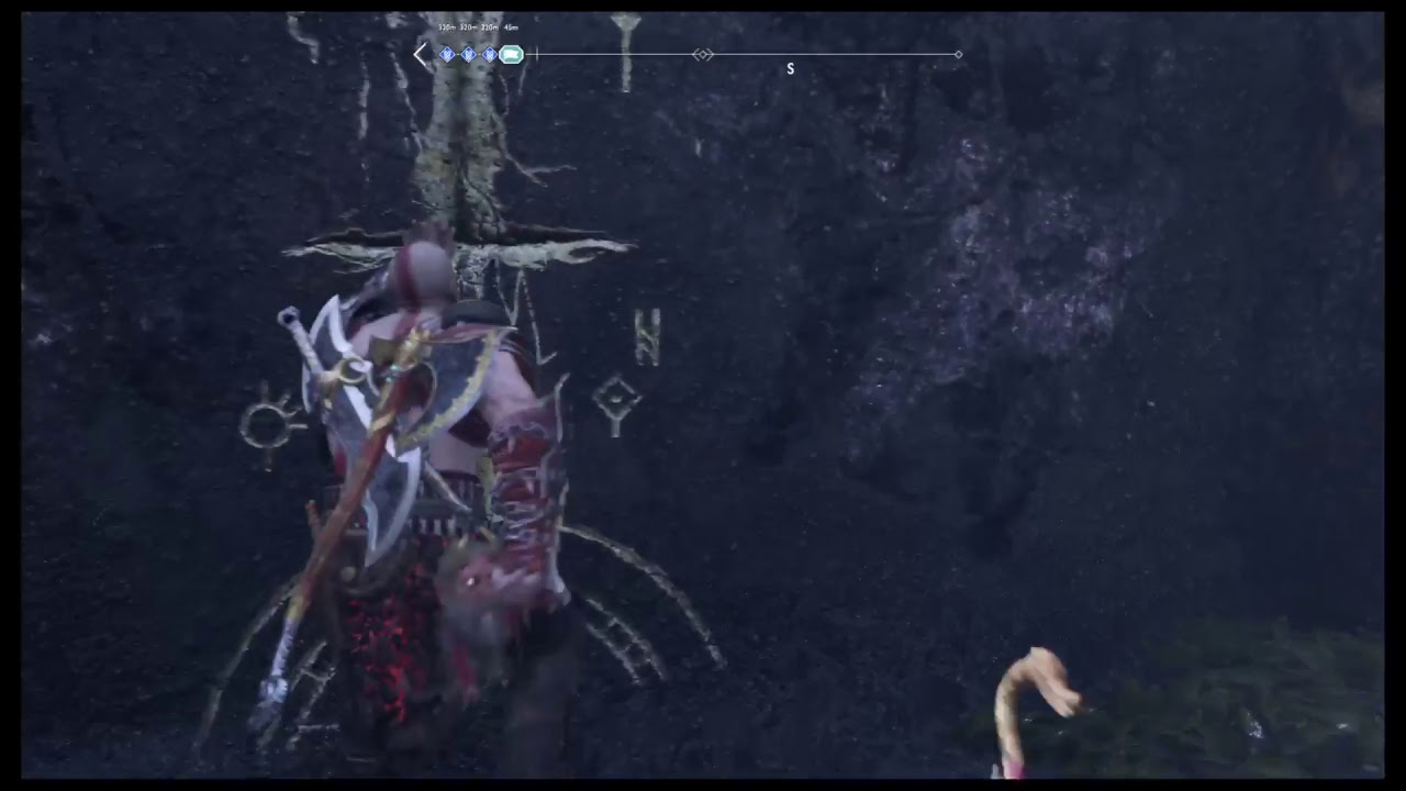 God of War 4:: The Boat Captain's Key::Digspot Location