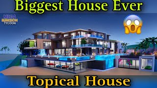Building The Billion Dollar $$$$ House In Mega House Mansion Under 10 Mins | Tropical House Update