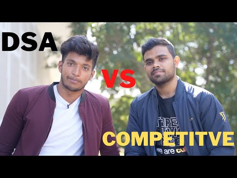 DSA vs COMPETITIVE Programming | Is Competitive Programming Important ?? thumbnail