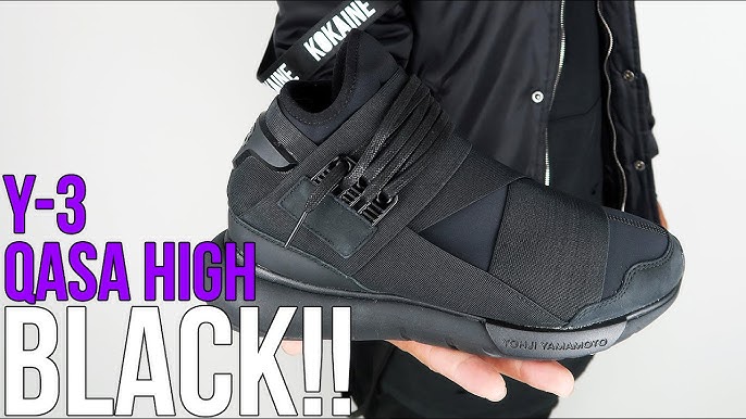 Y3 QASA TRIPLE BLACK ON-FEET YouTube