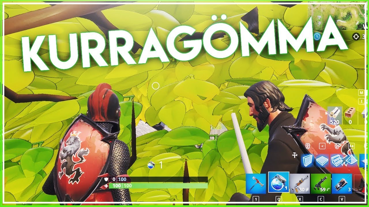 KURRAGÖMMA MED FROLLE & JONKAN! | Fortnite på svenska!