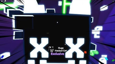 Omg I Hatched Huge Hacked Cat On First Try